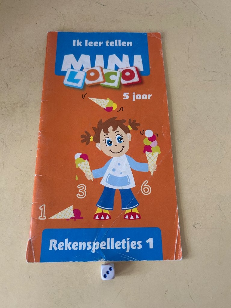 Mini Loco boekje - Rekenspelletjes 1 - Ik leer tellen, Ophalen of Verzenden, Gebruikt, Rekenen