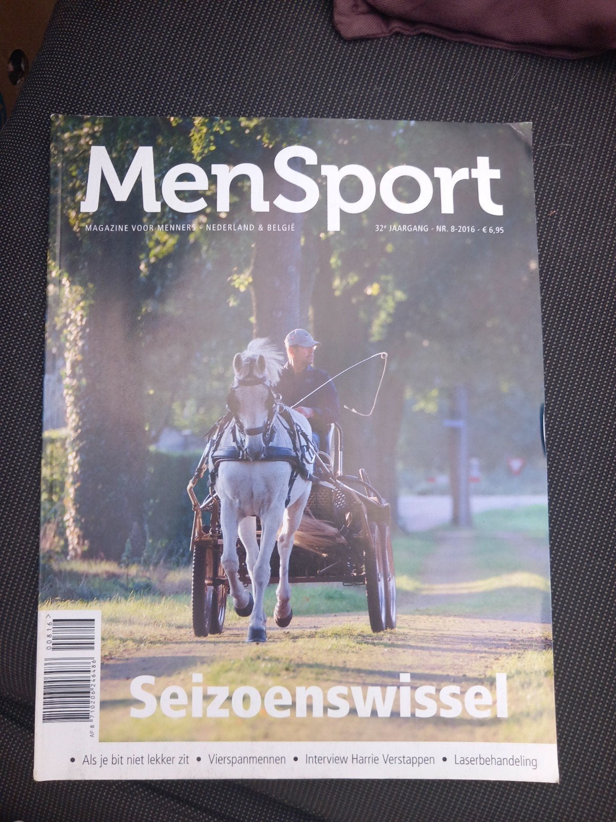 MenSport Magazine - Nr. 8-2016 - Seizoenswissel, Ophalen of Verzenden, Overige typen