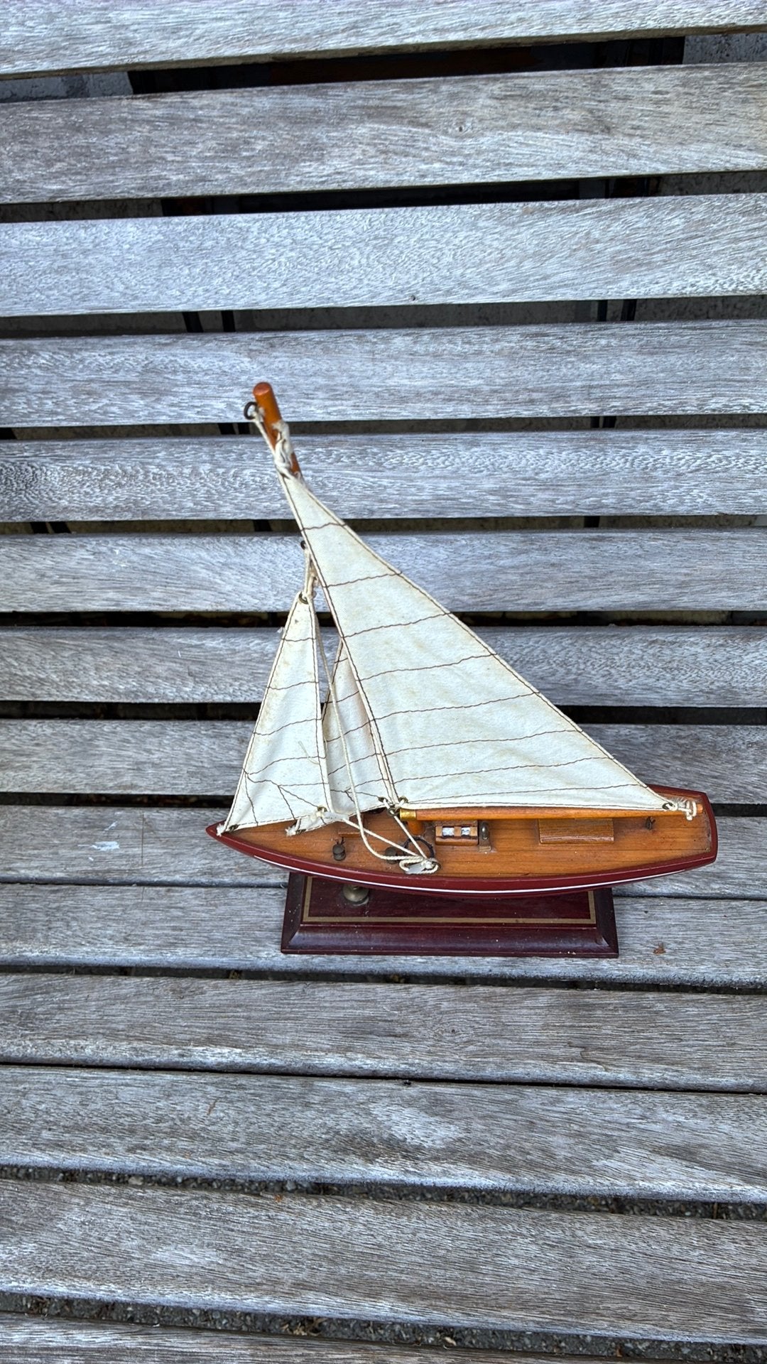 Kleine zeilboot modelbouw, Ophalen of Verzenden, Gebruikt, Overige merken