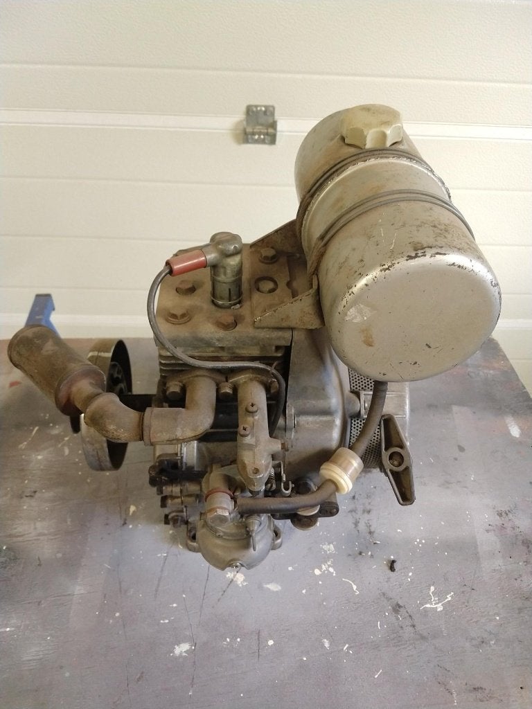 Villiers stationaire motor, Ophalen, Gebruikt, Benzinemotor