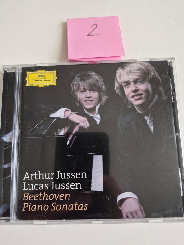Arthur & Lucas Jussen - Beethoven Piano Sonatas CD, Ophalen of Verzenden, Classicisme, Zo goed als nieuw, Kamermuziek