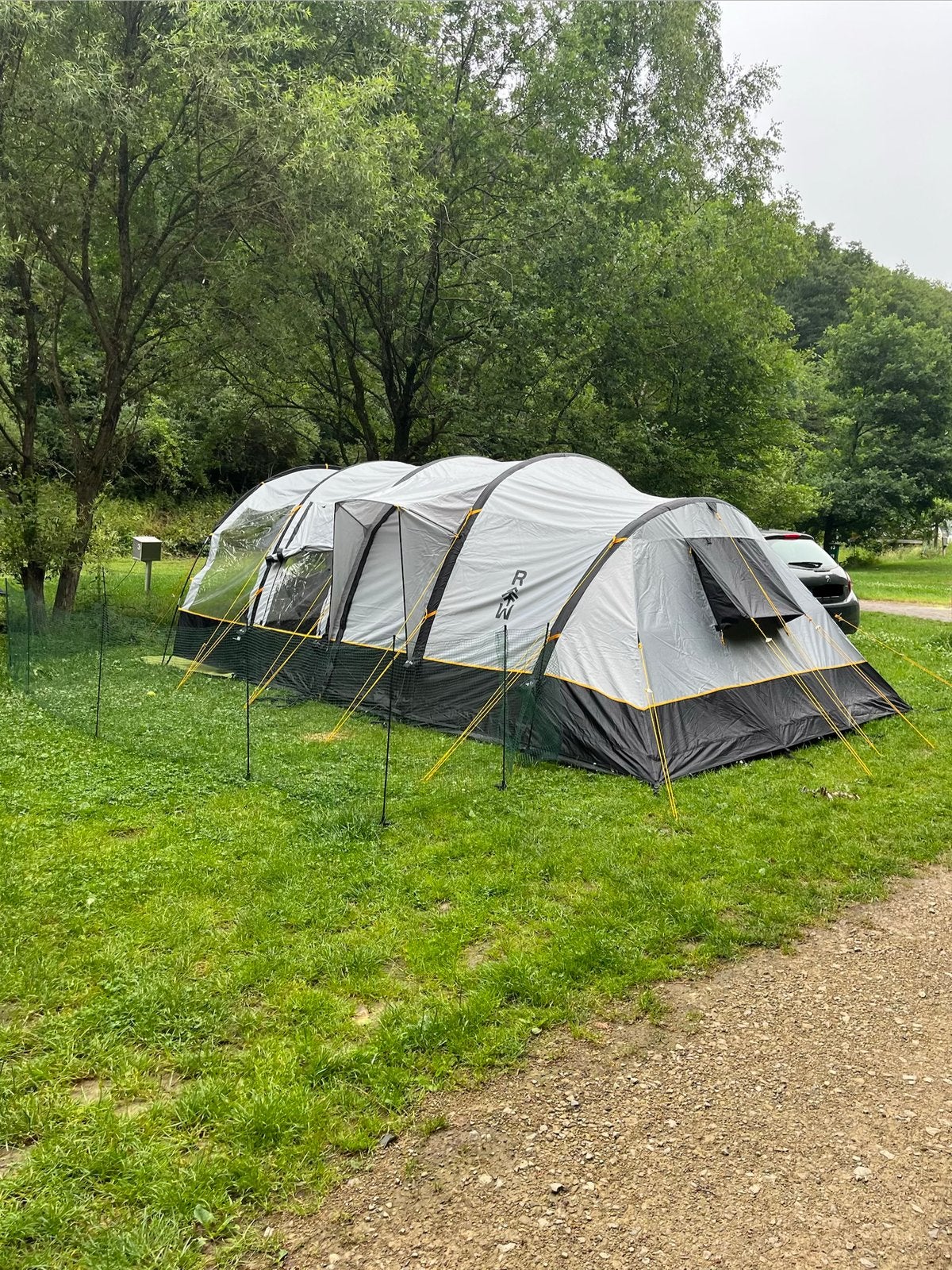 Redwood Poplar 400 Air - tent voor 4 personen, Ophalen, Gebruikt, Tot en met 4