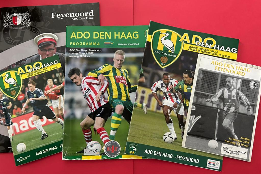 Programma's A.D.O. Den Haag - Feyenoord, Verzamelen, Ophalen of Verzenden, Zo goed als nieuw, Feyenoord, Spelerskaart
