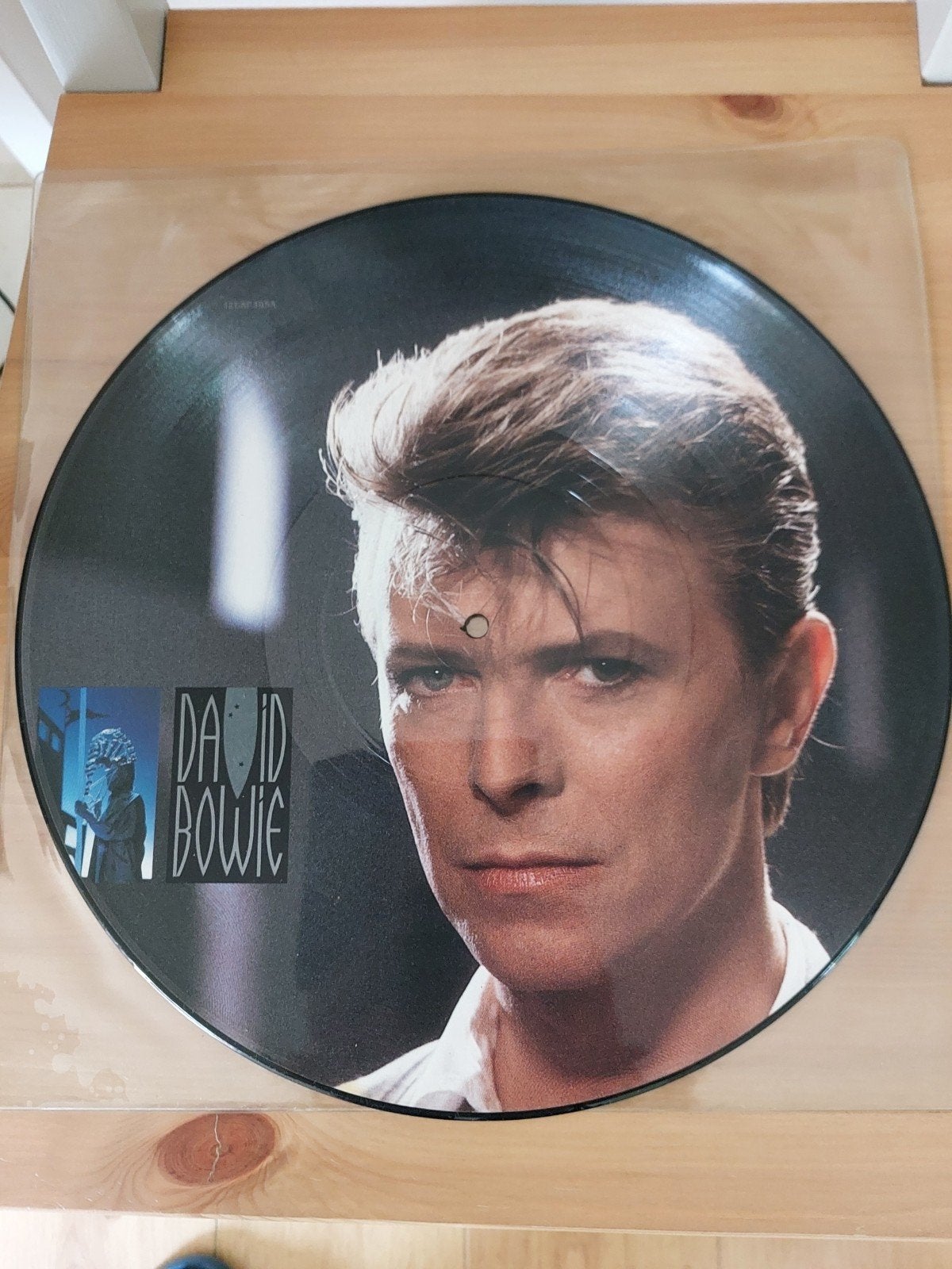 David Bowie picture disc -Loving the alien, Ophalen of Verzenden, Zo goed als nieuw, Picture disc, 12 inch