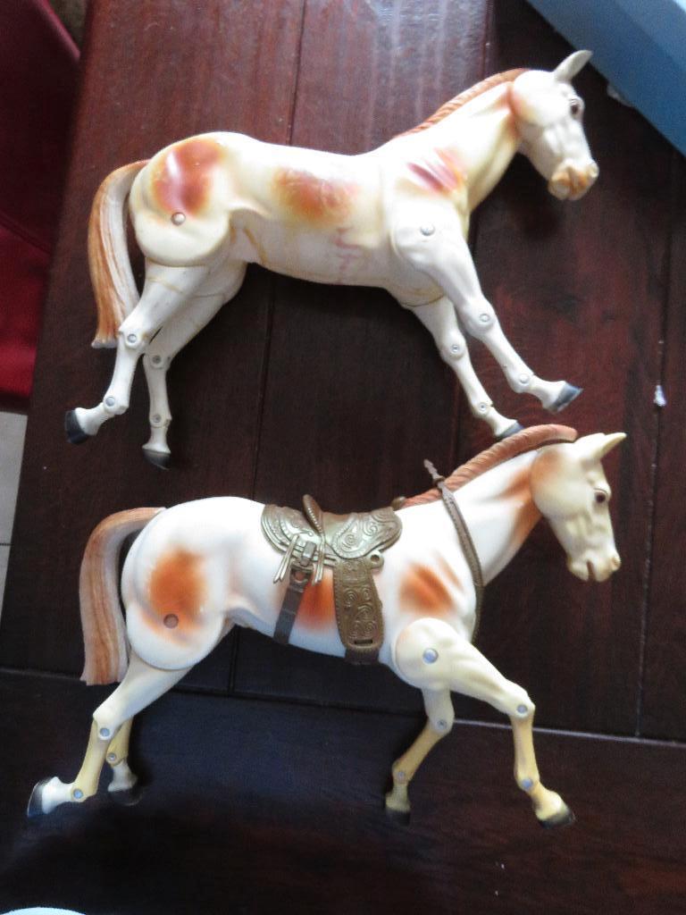 vintage lone ranger paarden, Verzamelen, Ophalen of Verzenden, Gebruikt, Accessoires