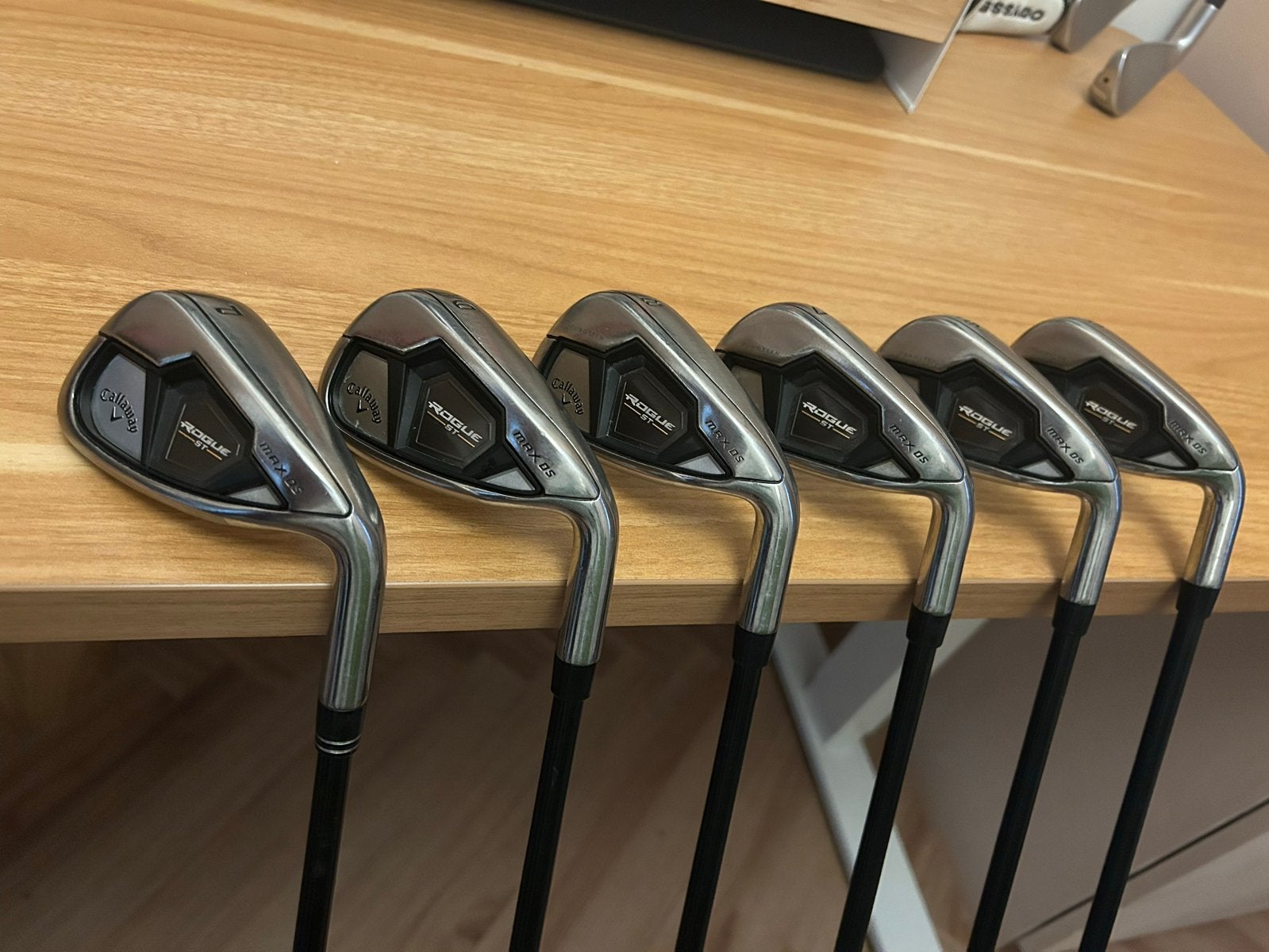 Callaway Rogue ST Max OS ijzers (5 t/m P), Sport en Fitness, Ophalen of Verzenden, Gebruikt, Set, Callaway