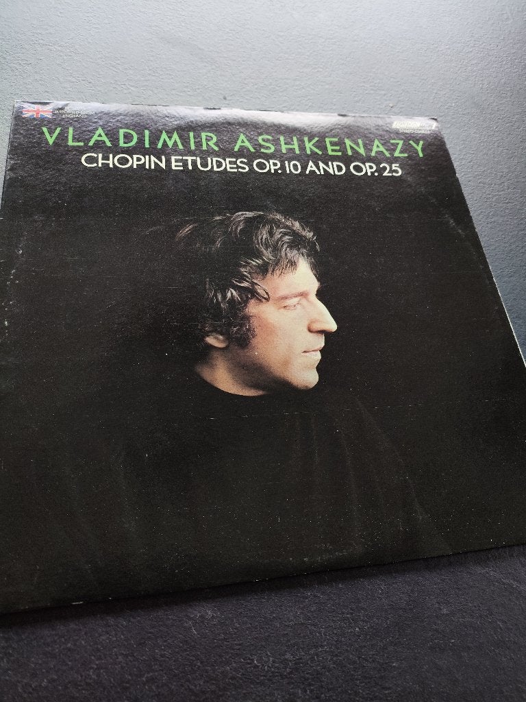 Vladimir Ashkenazy Chopin etudes op.10 and op.25, Kamermuziek, Ophalen of Verzenden, Zo goed als nieuw, 12 inch