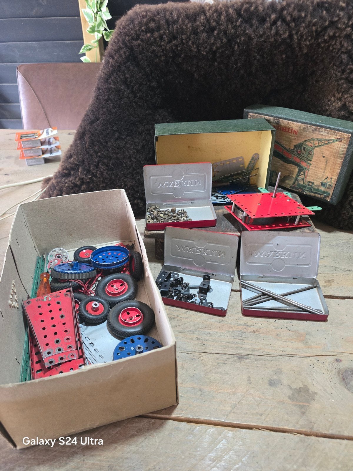 D22 > Märklin metaalbouwdoos., Antiek en Kunst, Ophalen of Verzenden