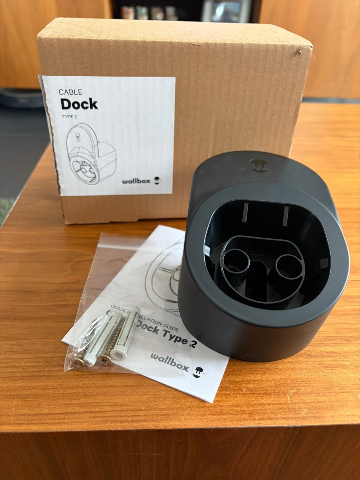 Wallbox Cable Dock Type 2 - Kabelhouder laadkabel - Nieuw, Auto diversen, Ophalen of Verzenden, Nieuw, Laadkabel