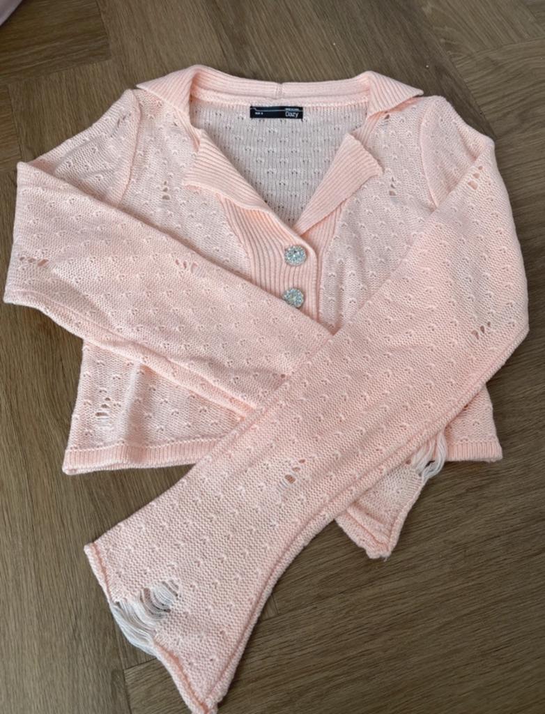 Pink sweater cardigan, Ophalen of Verzenden, Nieuw, Roze
