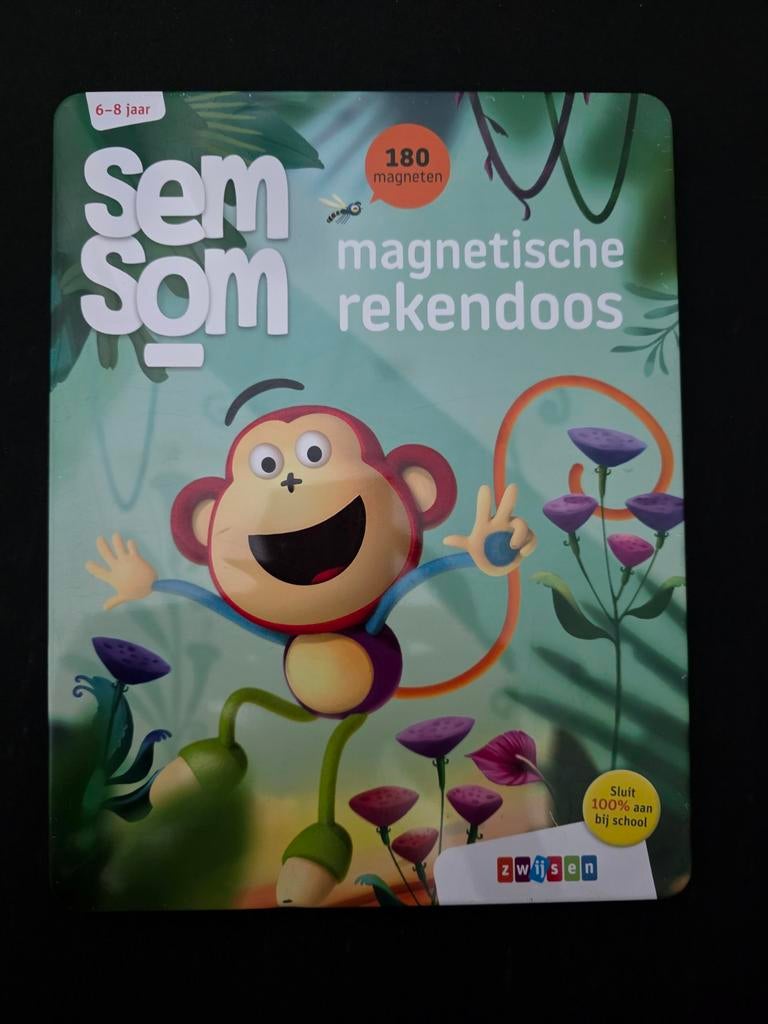 Magnetische Rekendoos Sem Som - Compleet en Ziet er Goed Uit, Kinderen en Baby's, Speelgoed | Educatief en Creatief, Ophalen of Verzenden