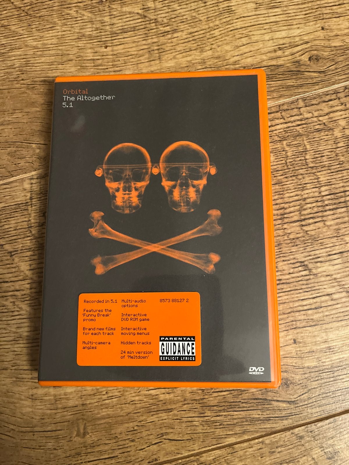Orbital - The Altogether 5.1 DVD (Elektronische Muziek), Cd's en Dvd's, Alle leeftijden, Ophalen of Verzenden, Zo goed als nieuw