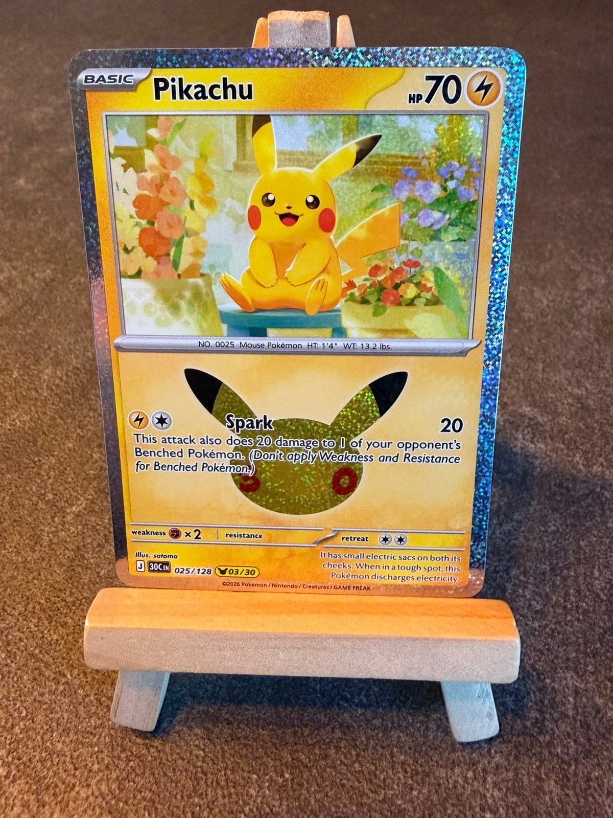 Pikachu 25 (03/30) Pokémon Celebration 30th, Ophalen of Verzenden, Zo goed als nieuw