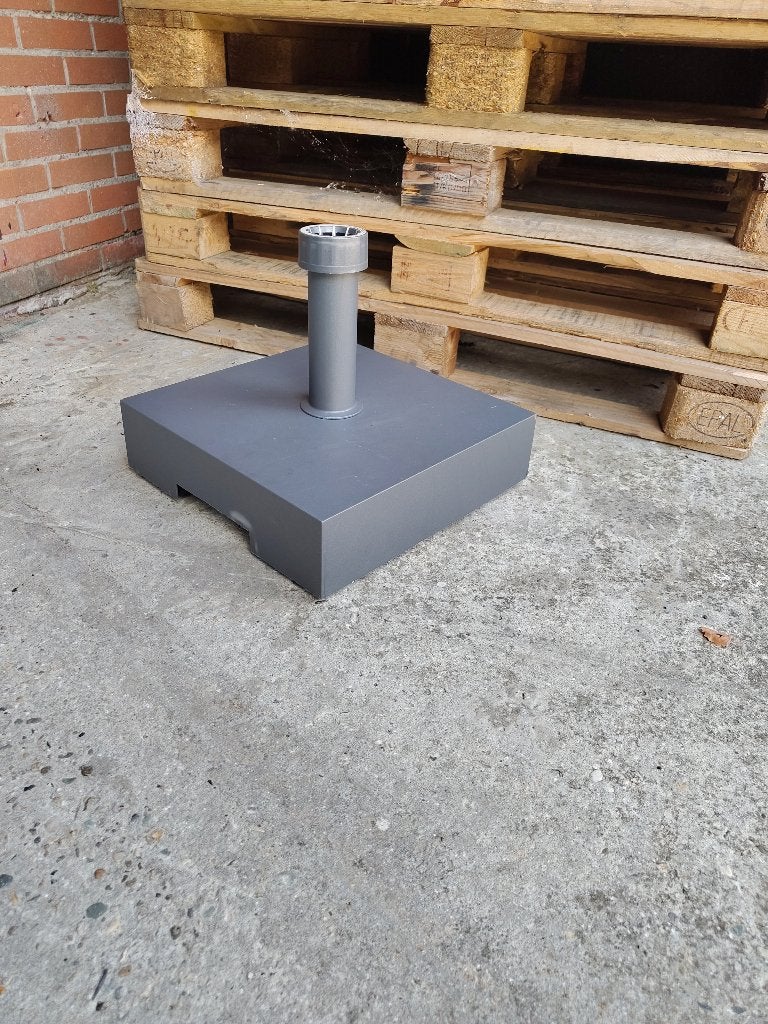 Parasolvoet 40KG antraciet, Tuin en Terras, Ophalen, Nieuw, Waterdicht, Stokparasol