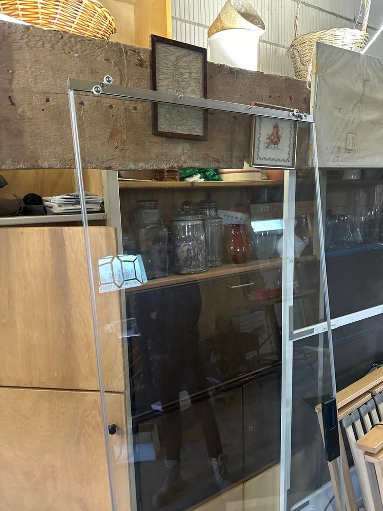 Glazen wand douche, Ophalen, Gebruikt, Minder dan 80 cm, 160 cm of meer