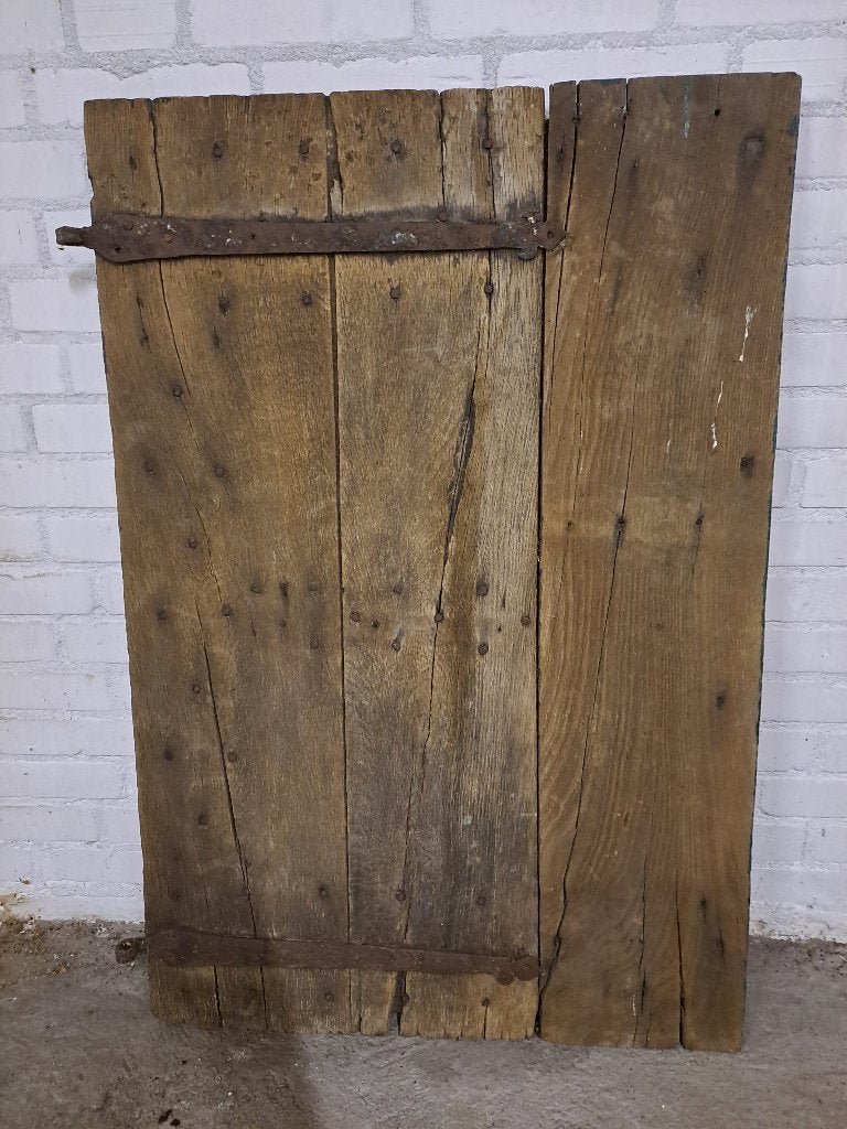 1 Eiken deur van ongeveer het jaar 1800., Antiek en Kunst, Ophalen