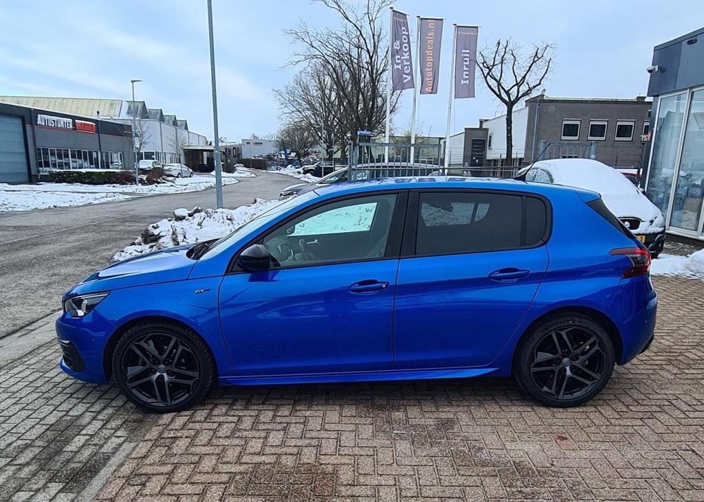 Peugeot 308 1.2 GT-Line |LED VERLICHTING|HALF LEDEREN INTERI, Gebruikt, 1199 cc, Blauw, Geïmporteerd
