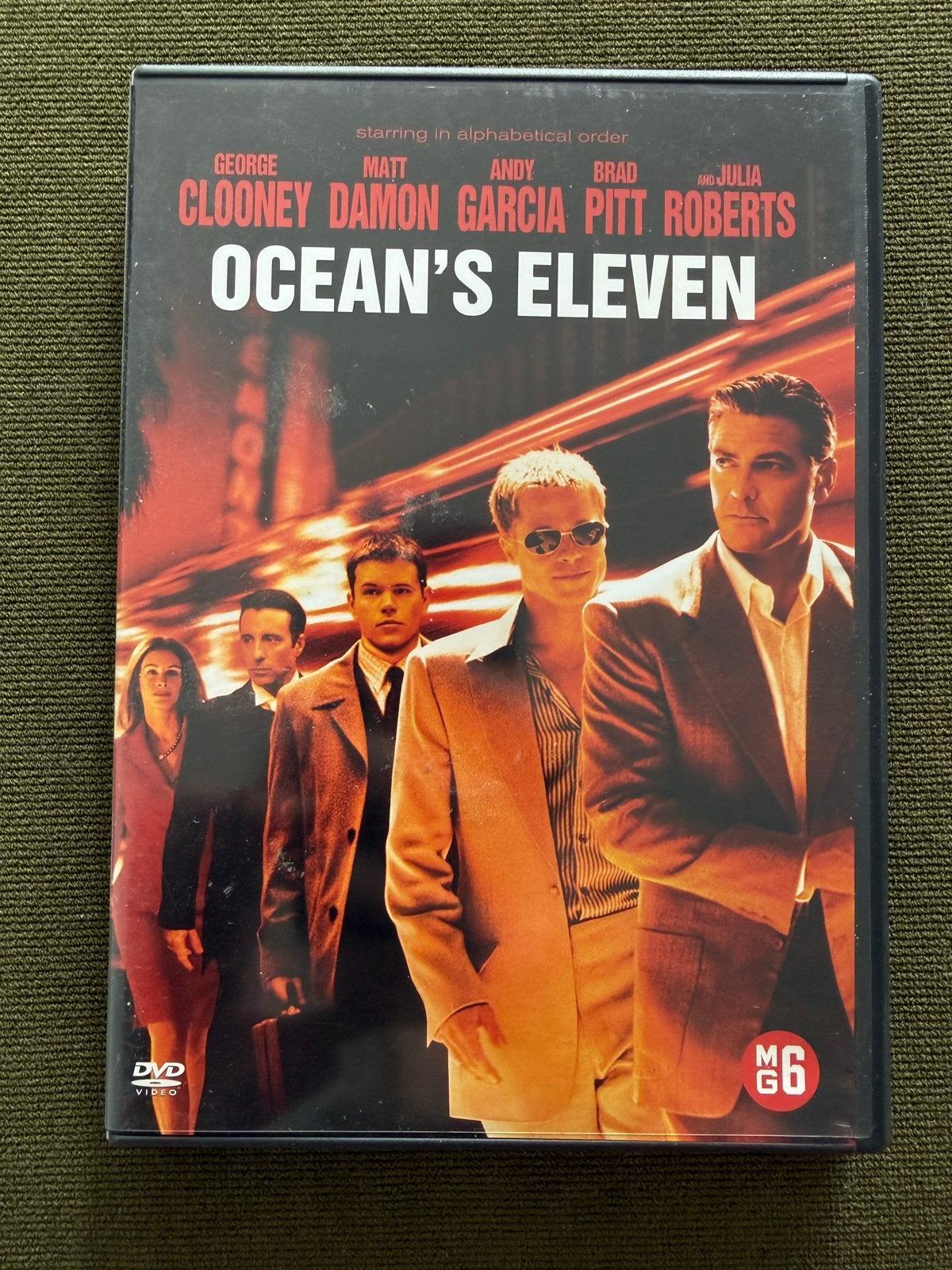 Ocean's Eleven DVD - Actiethriller met topcast, Nederlands, Actiethriller, Vanaf 6 jaar, Gebruikt
