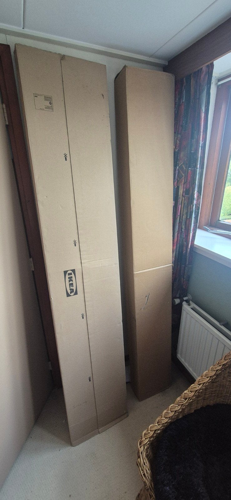 IKEA Billy Oxberg kast met glazen deuren - Nieuw in doos, Huis en Inrichting, Ophalen, Met deur(en), Nieuw, 50 tot 100 cm