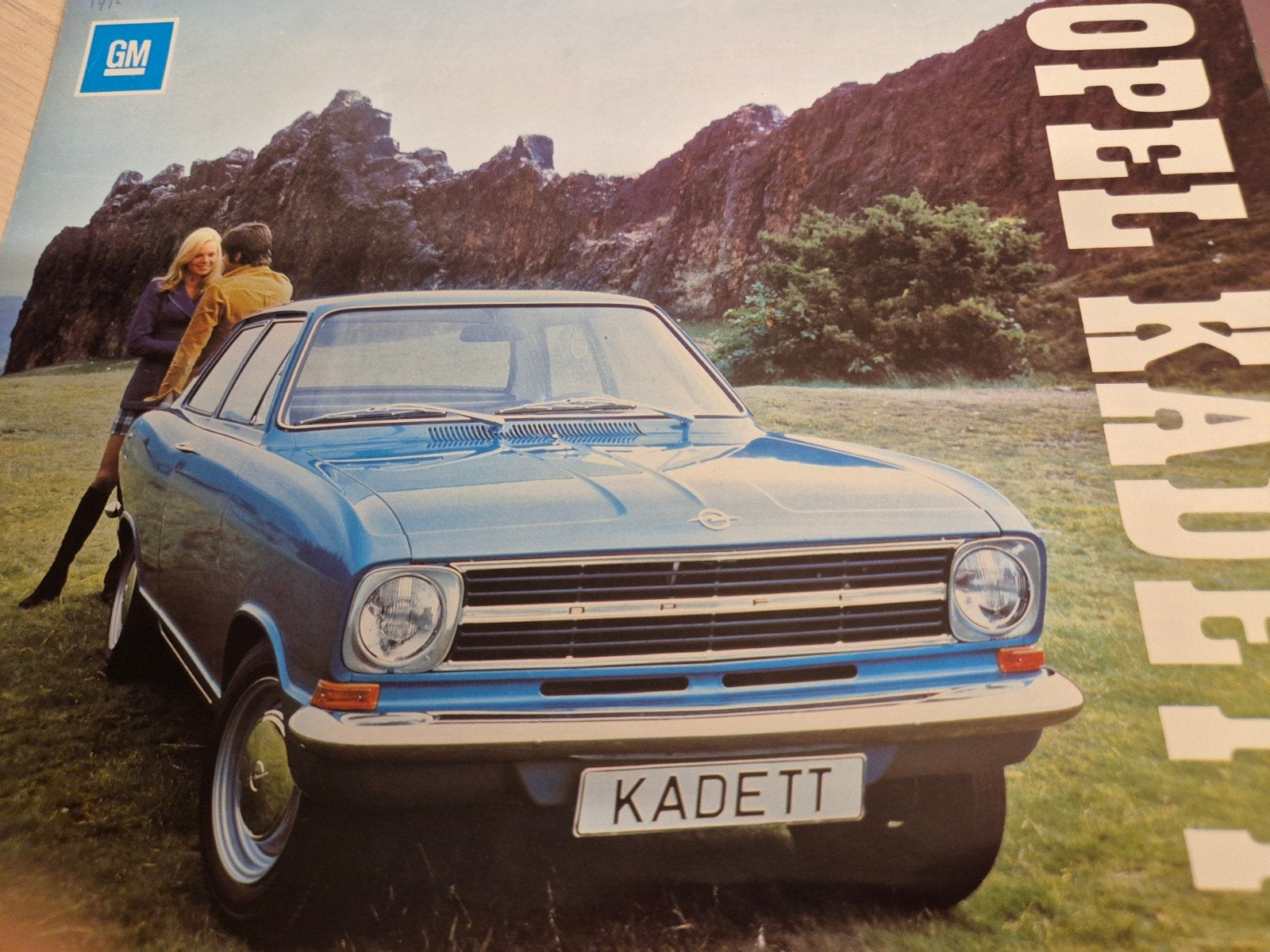 jaren 60 Opel Kadett B Rallye coupés Caravan stationcar fold, Ophalen of Verzenden, Zo goed als nieuw, Opel