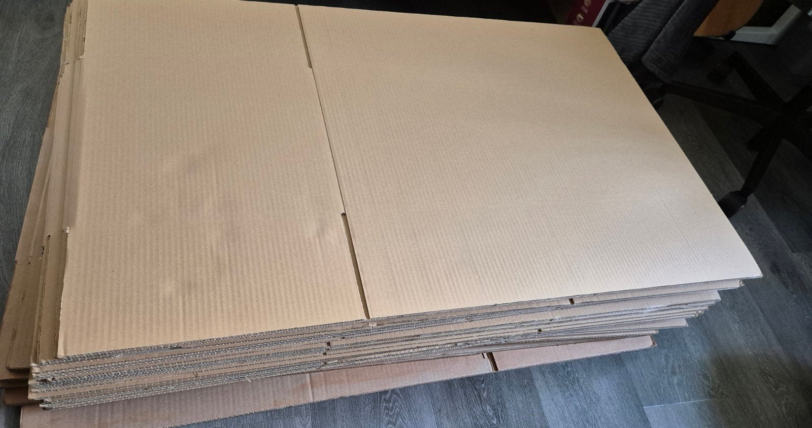 Verzenddozen Verhuisdozen Dubbelwandig kartonnen doos 96 stk, Ophalen, Doos, Opvouwbaar, 50 tot 75 cm