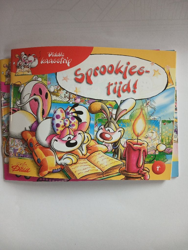 Diddl's Kaasstrip: Sprookjestijd! (Deel 4)(klk), Verzenden, Diddl, Zo goed als nieuw, Papier, Kaart of Schrift