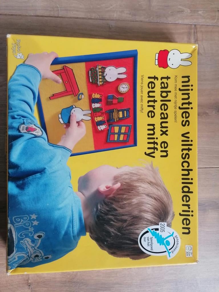 Nijntje viltschilderijen - creatief spelen met vilt, Ophalen, Gebruikt, Jongen of Meisje