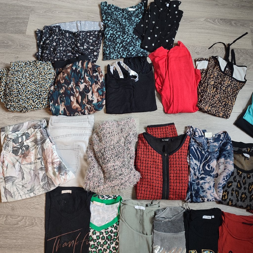 Pakket dameskleding maat L/XL, Ophalen of Verzenden, Zo goed als nieuw, Maat 42/44 (L)