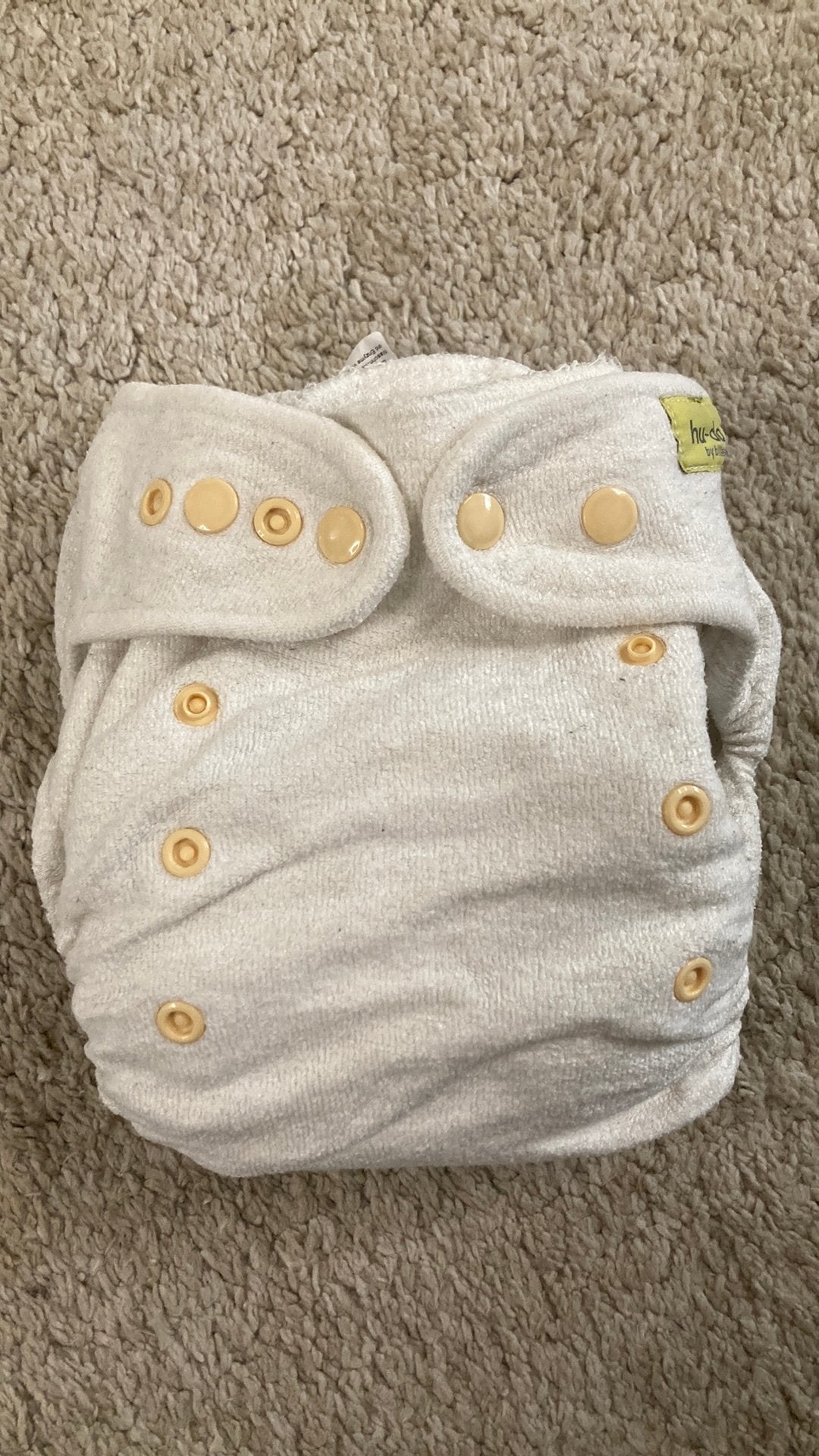 Hu-Da Junior One Size XL bamboeluier met extra inlegger, Ophalen, Zo goed als nieuw, Overige typen