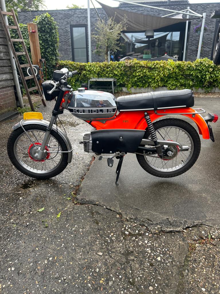 Kreidler Florett RM - Klassieke Bromfiets, Fietsen en Brommers, Brommers | Kreidler, Ophalen of Verzenden, Gebruikt, Maximaal 45 km/u