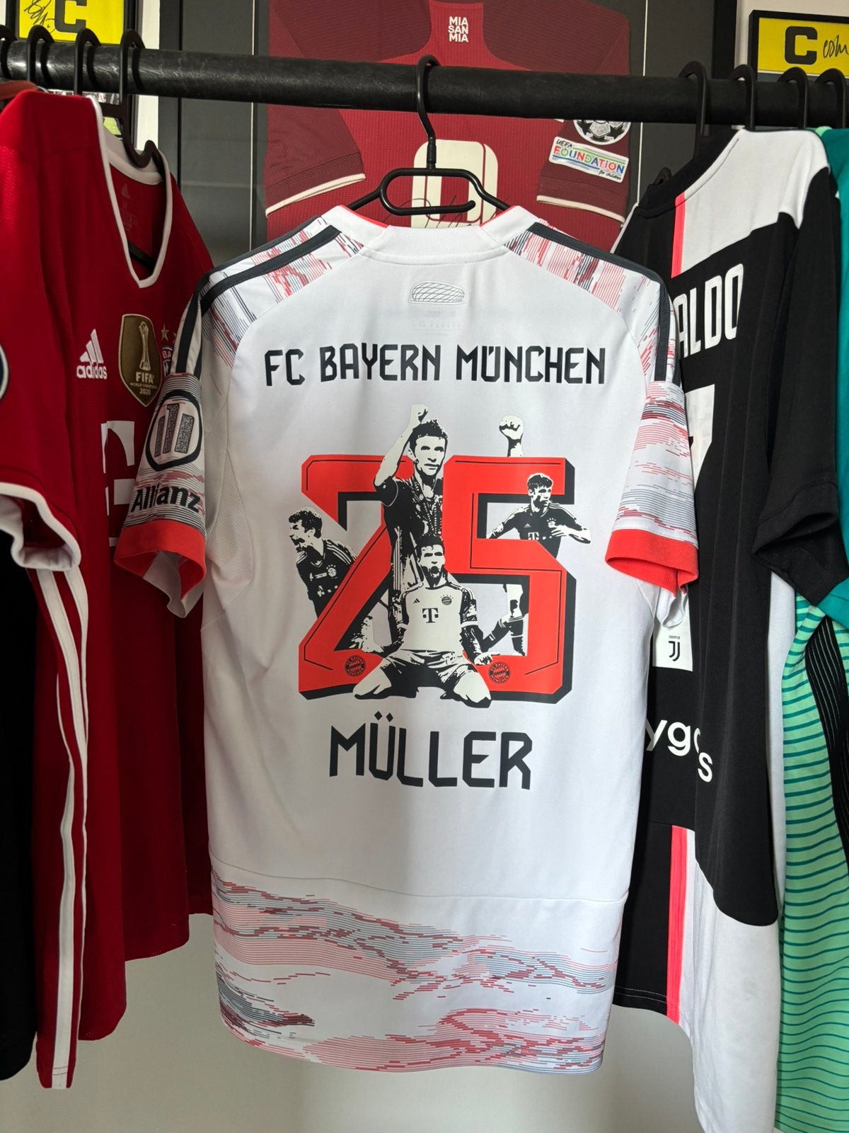 Authentiek Bayern München Müller special edition shirt, Ophalen of Verzenden, Zo goed als nieuw, Buitenlandse clubs, Shirt