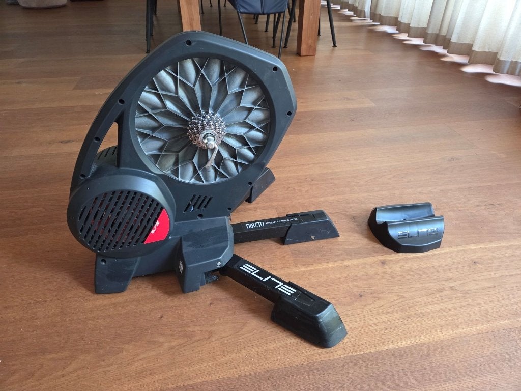 Fietstrainer Elite Direto inclusief cassette, Sport en Fitness, Ophalen, Gebruikt, Overige typen
