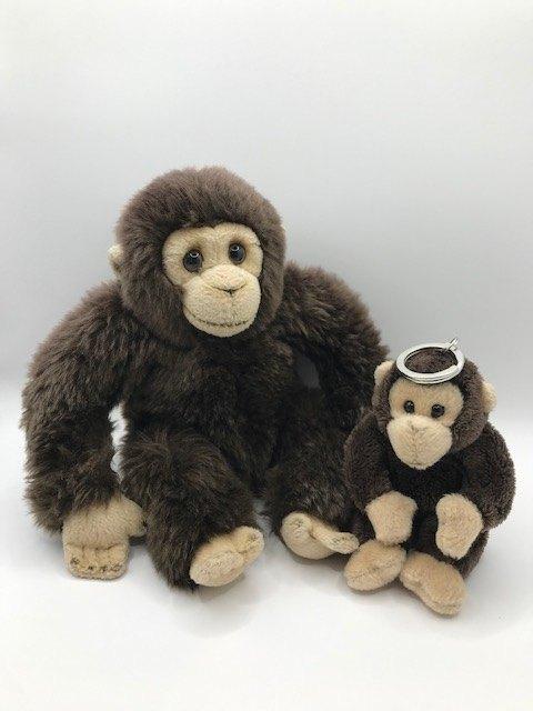 WWF knuffel Chimpansee (23 cm), Kinderen en Baby's, Speelgoed | Knuffels en Pluche, Zo goed als nieuw, Overige typen, Ophalen of Verzenden
