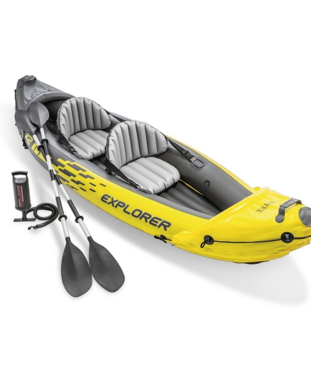 Kano, Intex Explorer K2, Ophalen, Zo goed als nieuw, Twee personen, Kajak