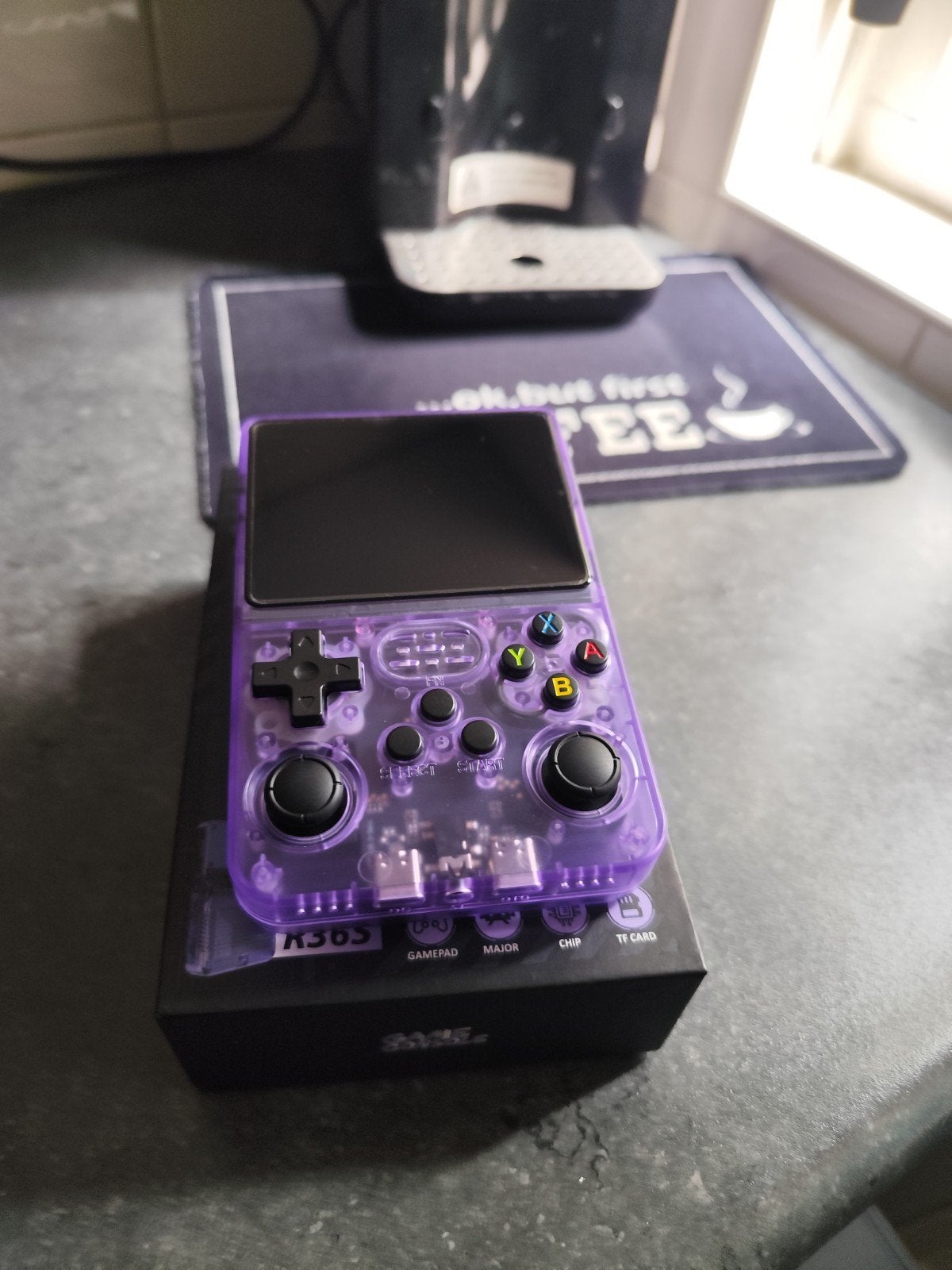 Handheld gameconsole R36S - Zo goed als nieuw, Spelcomputers en Games, Spelcomputers | Overige, Ophalen of Verzenden, Overige merken