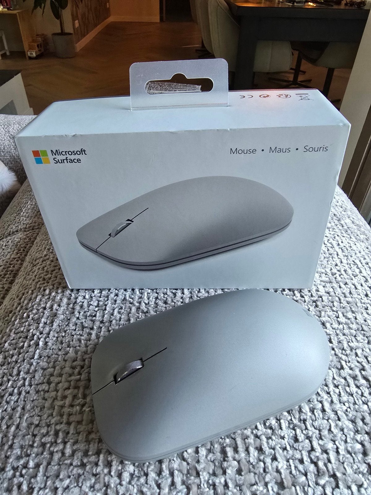 Microsoft Surface Muis - Zo goed als nieuw, Computers en Software, Muizen, Zo goed als nieuw, Muis, Linkshandig, Rechtshandig