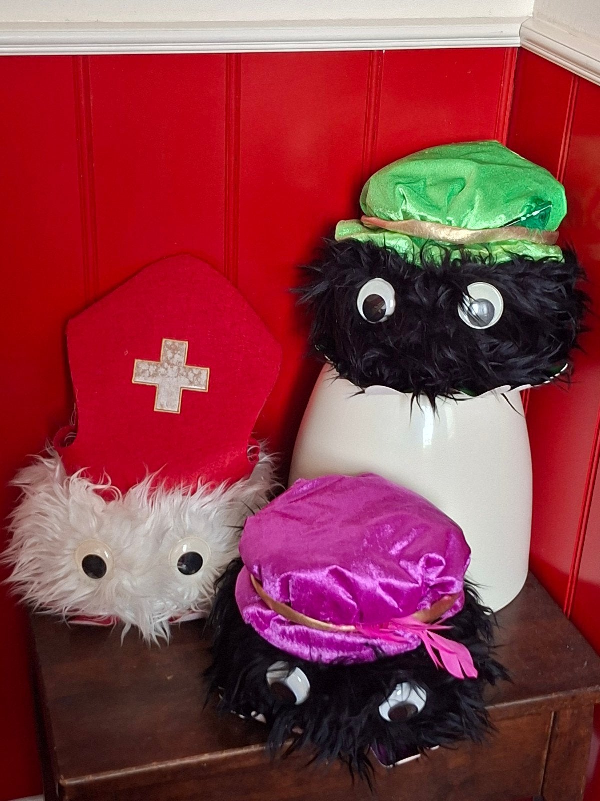 3 grote Sinterklaas wuppies, Diversen, Ophalen of Verzenden, Gebruikt