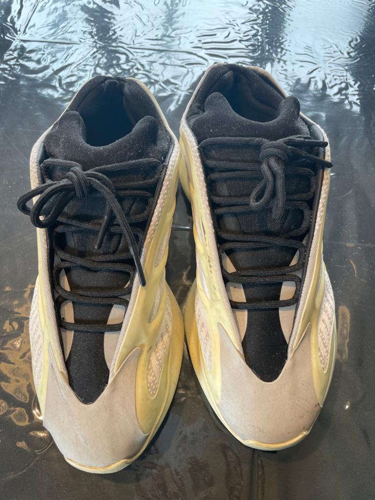 Fluo Adidas sneakers maat 44, Geel, Ophalen of Verzenden, Sneakers of Gympen, Gedragen