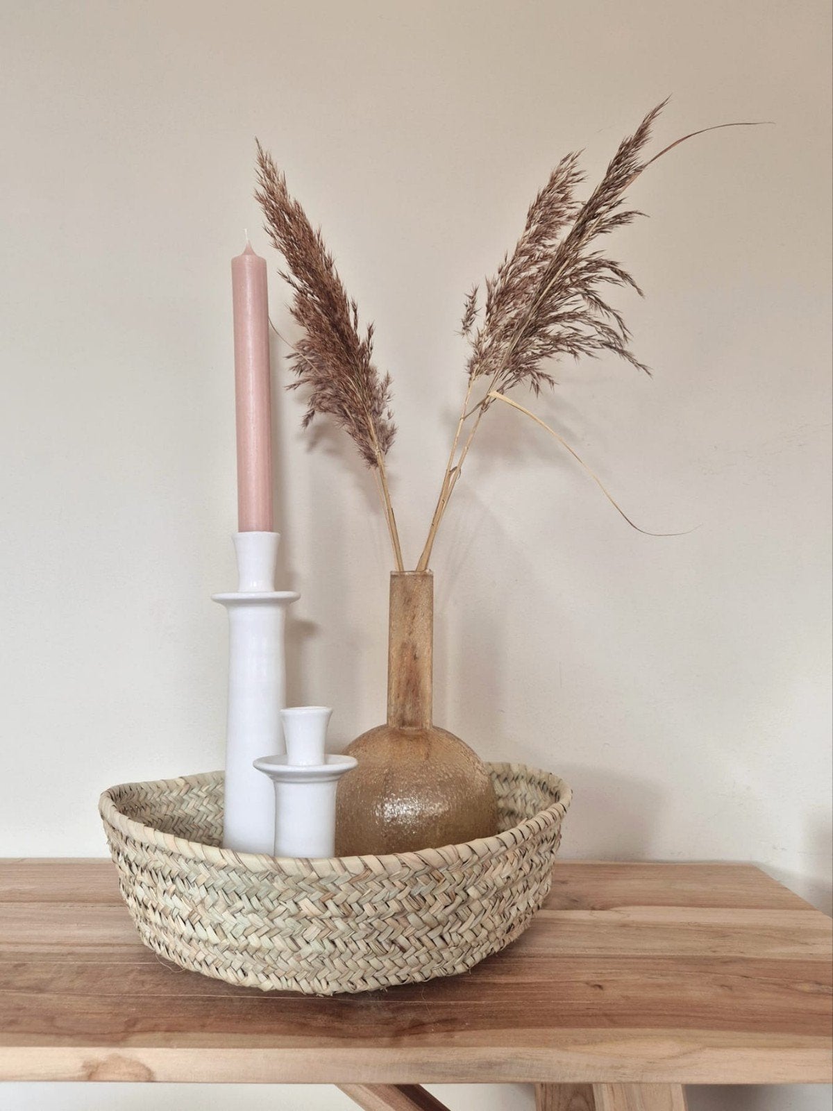 Decoratieve vaas, Nieuw, 27 cm, Ophalen of Verzenden, Glas