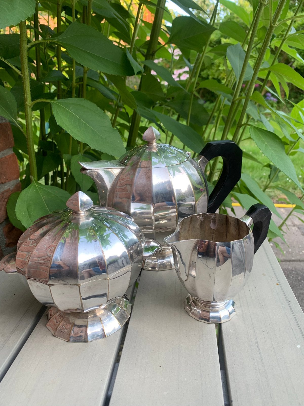 Art Deco theeservies, Ophalen of Verzenden