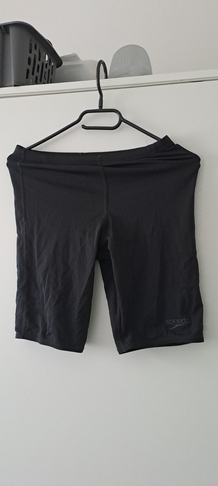 Speedo zwemshort heren zwart, Zwart, Zwembroek of Short, Gedragen, Speedo