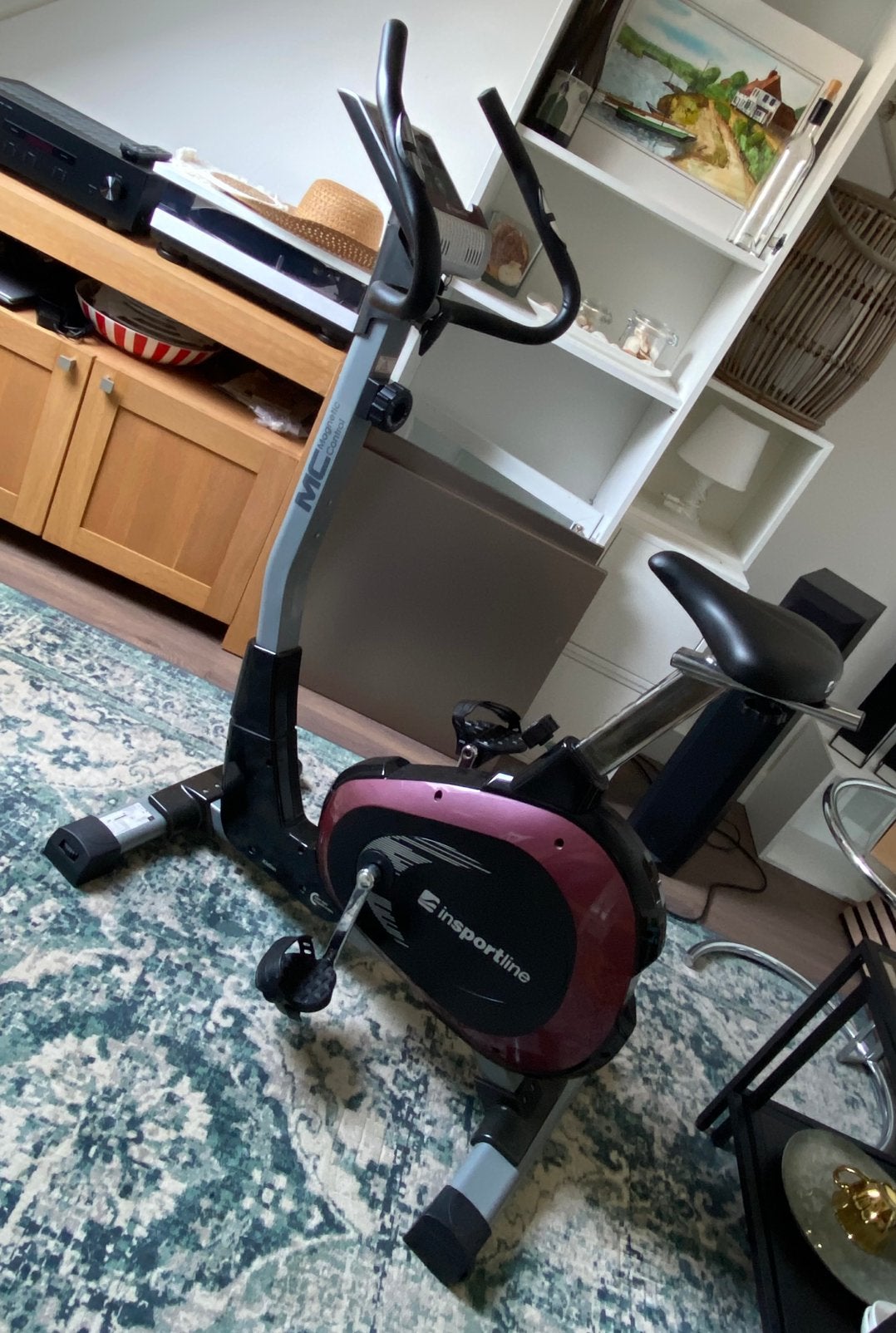Hometrainer/fiets, Sport en Fitness, Ophalen, Zo goed als nieuw, Hometrainer
