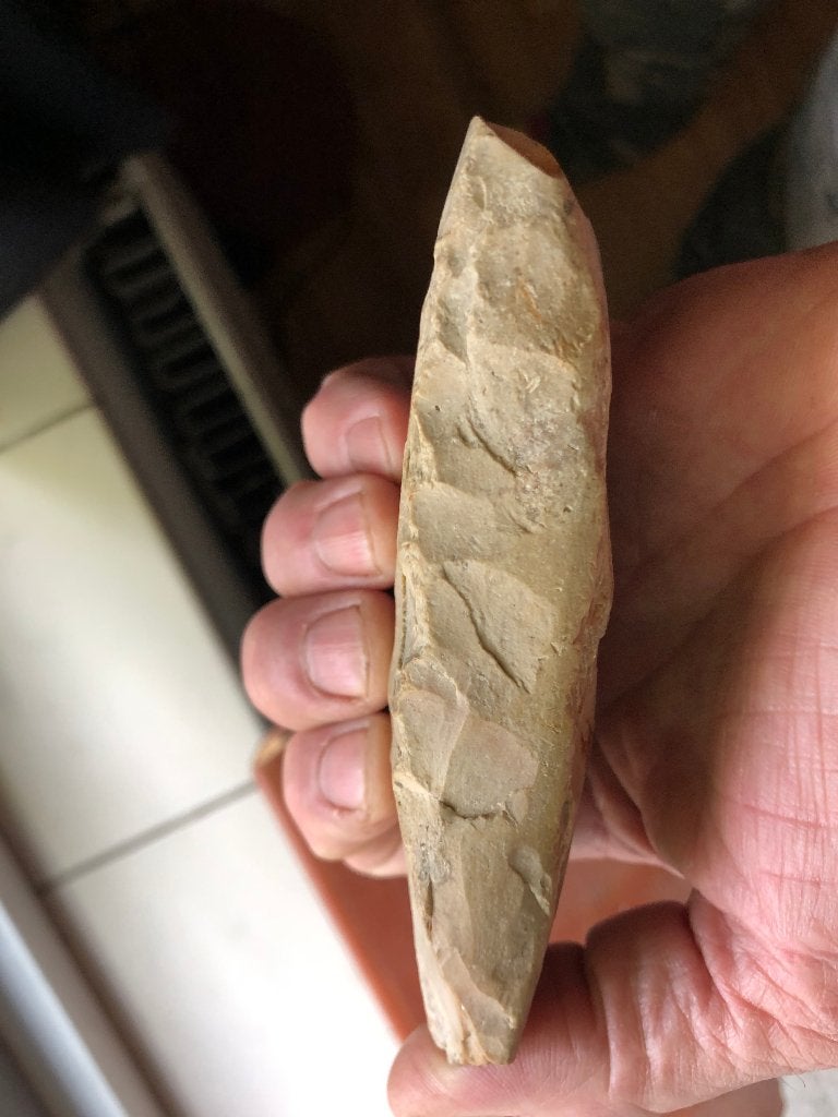 Bodemvondst STEENTIJD BIJL Neolithicum 4000 jr Prehistorie, Ophalen of Verzenden