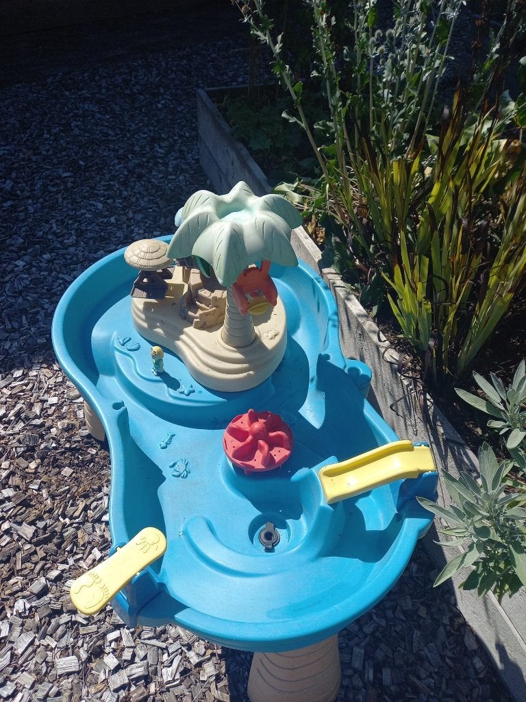 Water- en zandtafel met accessoires, Kinderen en Baby's, Ophalen, Gebruikt