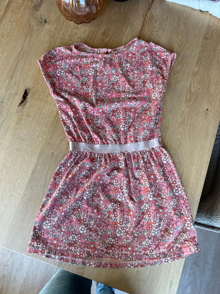 Z8 zomerjurkje maat 92/98 - Zuri Tropical Peach, Ophalen of Verzenden, Zo goed als nieuw, Meisje, Jurk of Rok