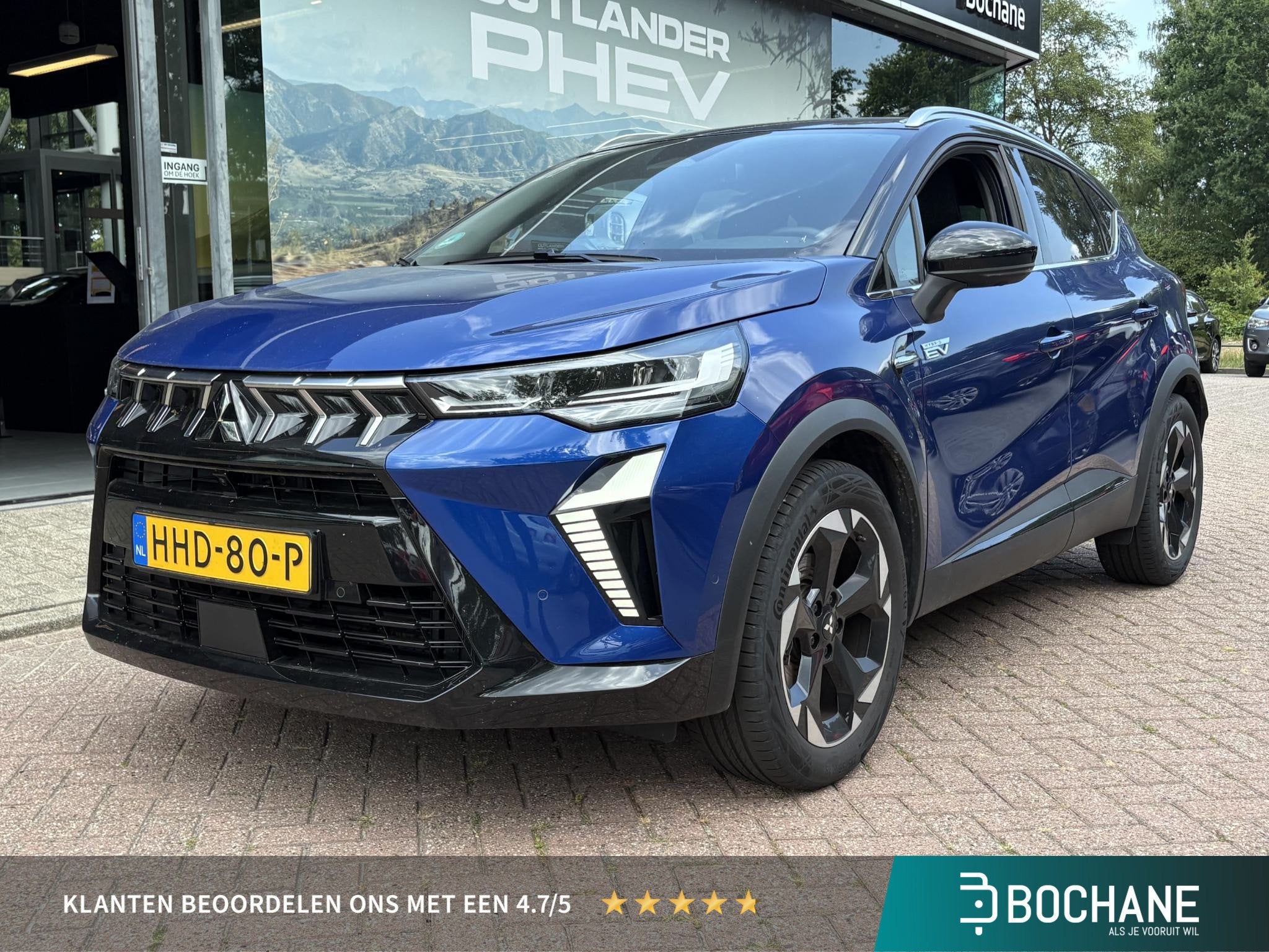 Mitsubishi ASX 1.6 HEV AT First Edition | 360° Camera | Nav, Auto's, 94 pk, Gebruikt, 4 cilinders, Blauw