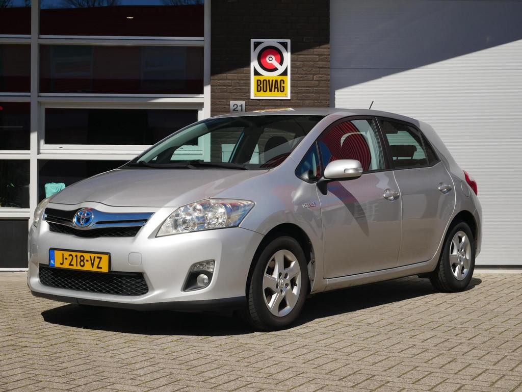 Toyota Auris 1.8 Full Hybrid Aspiration, Auto's, Euro 5, Gebruikt, Zwart, Met garantie (alle)