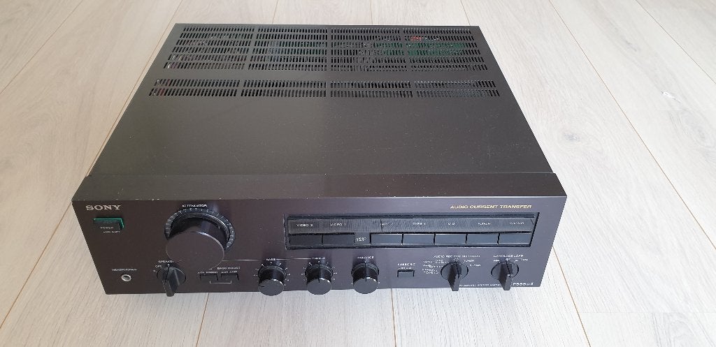 Sony TA-F555 es-II versterker, ampliflier, Ophalen, Gebruikt, Sony, 120 watt of meer