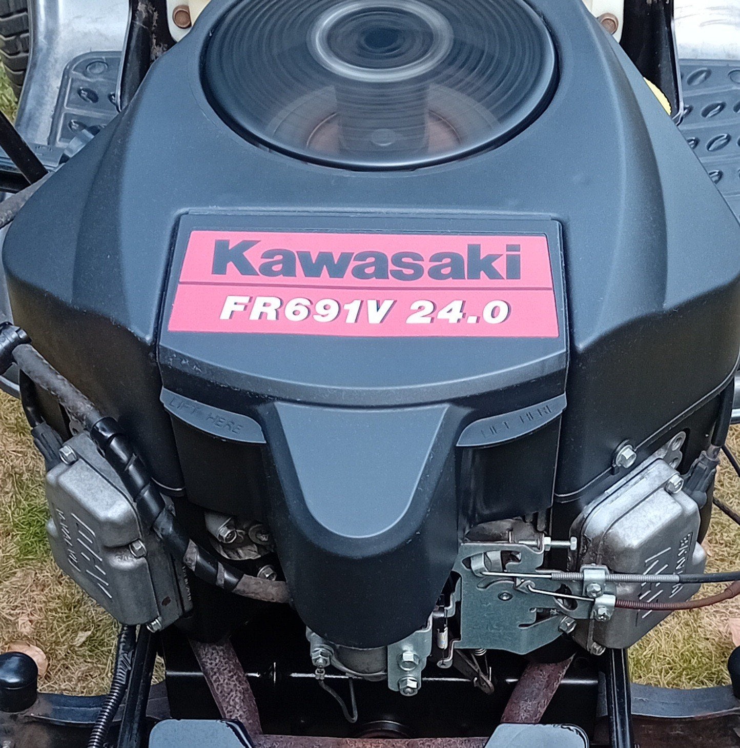 te koop Kawasaki fr691v 24 pk motor, Gebruikt, Kawasaki, Ophalen of Verzenden, Mulchfunctie