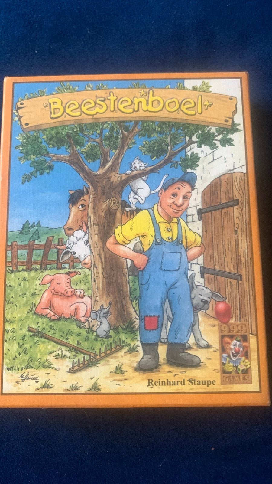 Beestenboel kaartspel - Verstoppertje op de boerderij NIEUW, Hobby en Vrije tijd, Drie of vier spelers, Verzenden, Nieuw